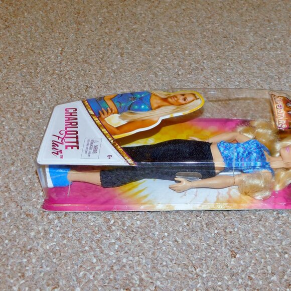 2017 Mattel WWE Superstar Fashions Charlotte Flair Doll MIB Brand New Wrestling - Picture 5 of 8